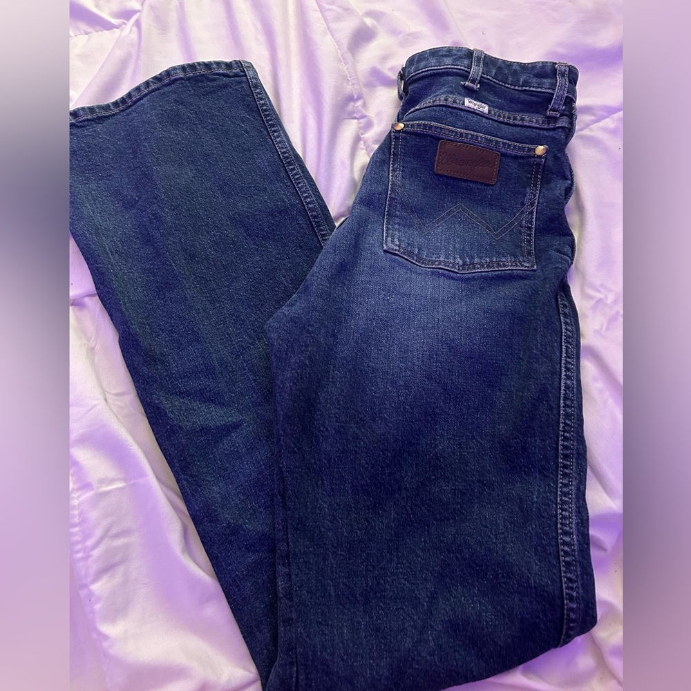 wrangler bell bottom jeans
